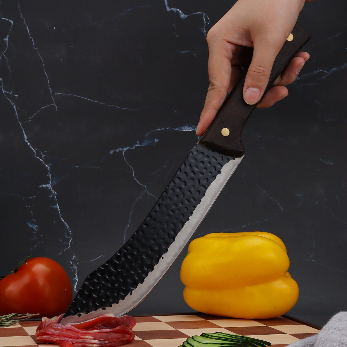 Wood‑Handled Kitchen Knives